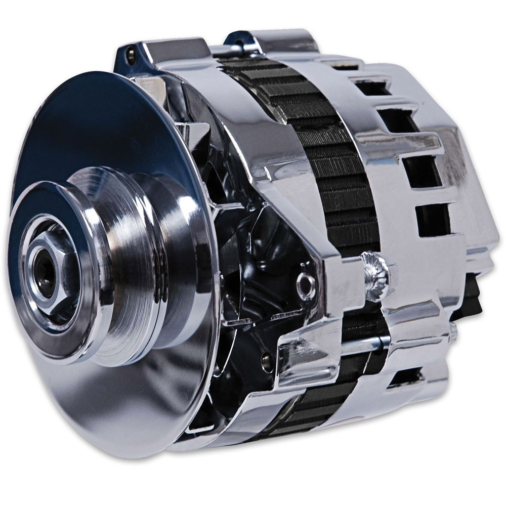 MSD Alternator 5362; DynaForce 160 Amp Chrome Internal for Chevy - Picture 1 of 1
