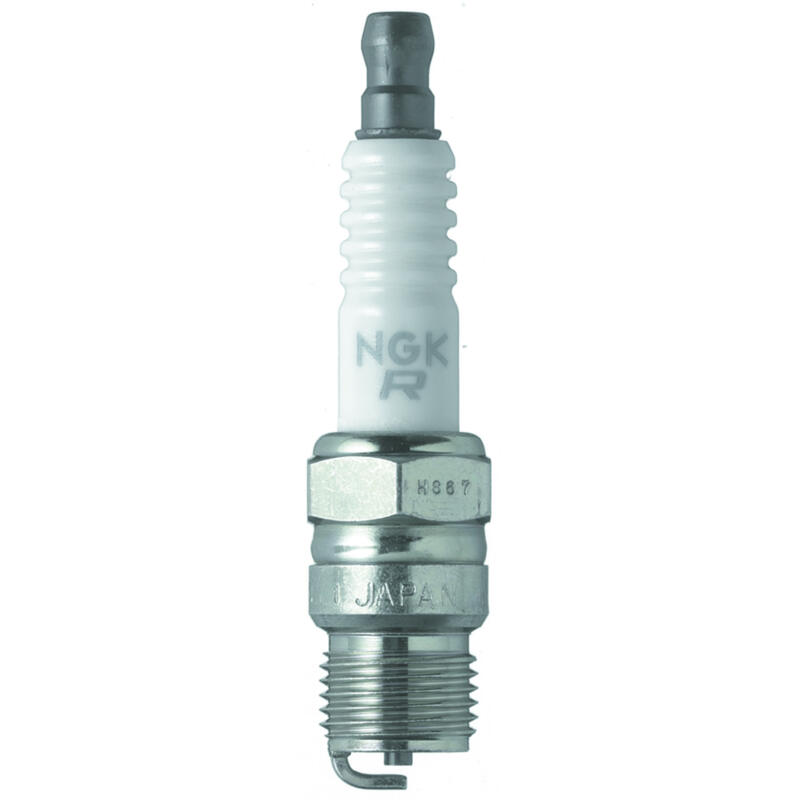 NGK Spark Plug 7052; V Power YR5 14.000 mm 0.460 in. Tapered Standard Resistor 