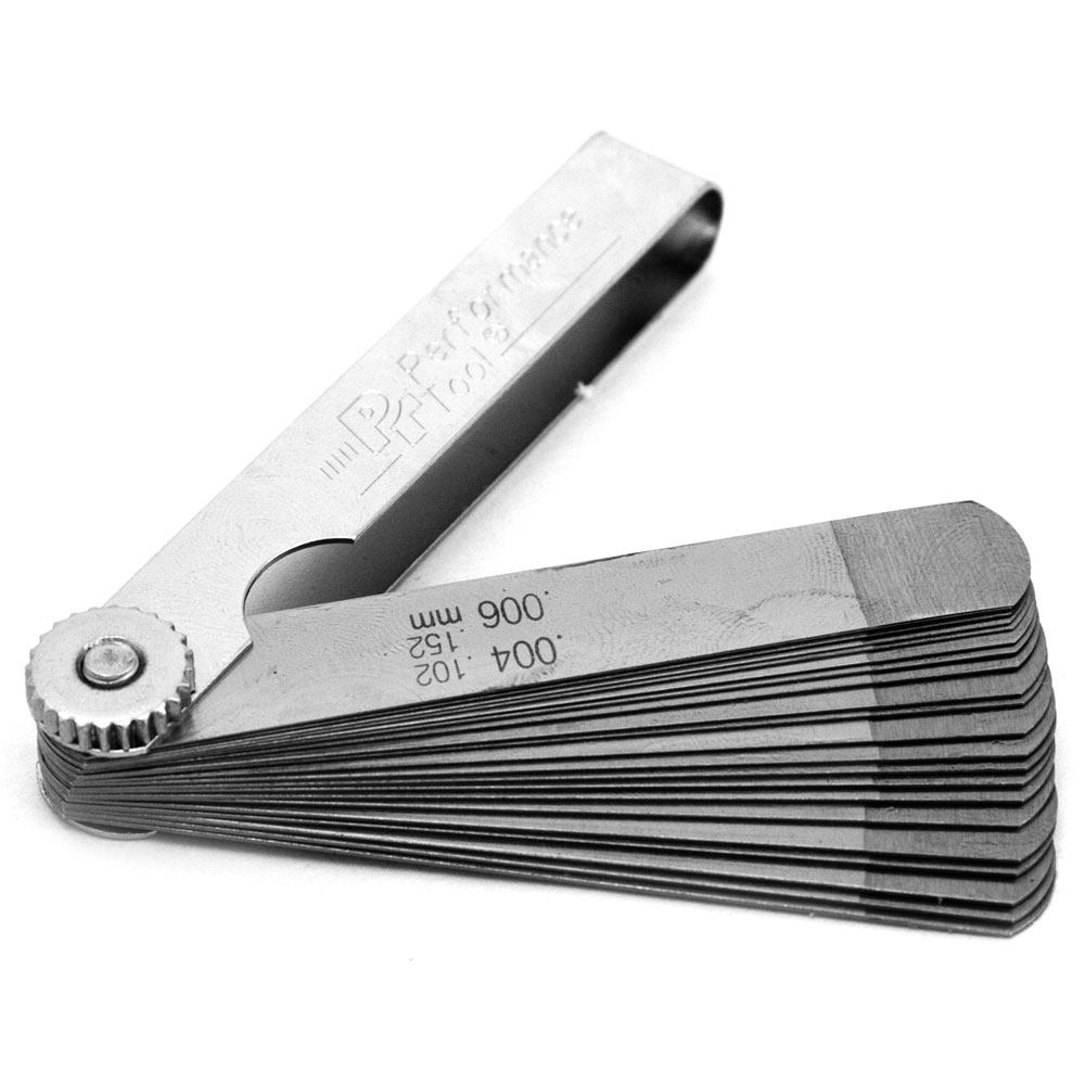 Performance Tool Feeler Gauge W80524; General Purpose .004-.025 (.006 - .027mm) - Picture 1 of 1