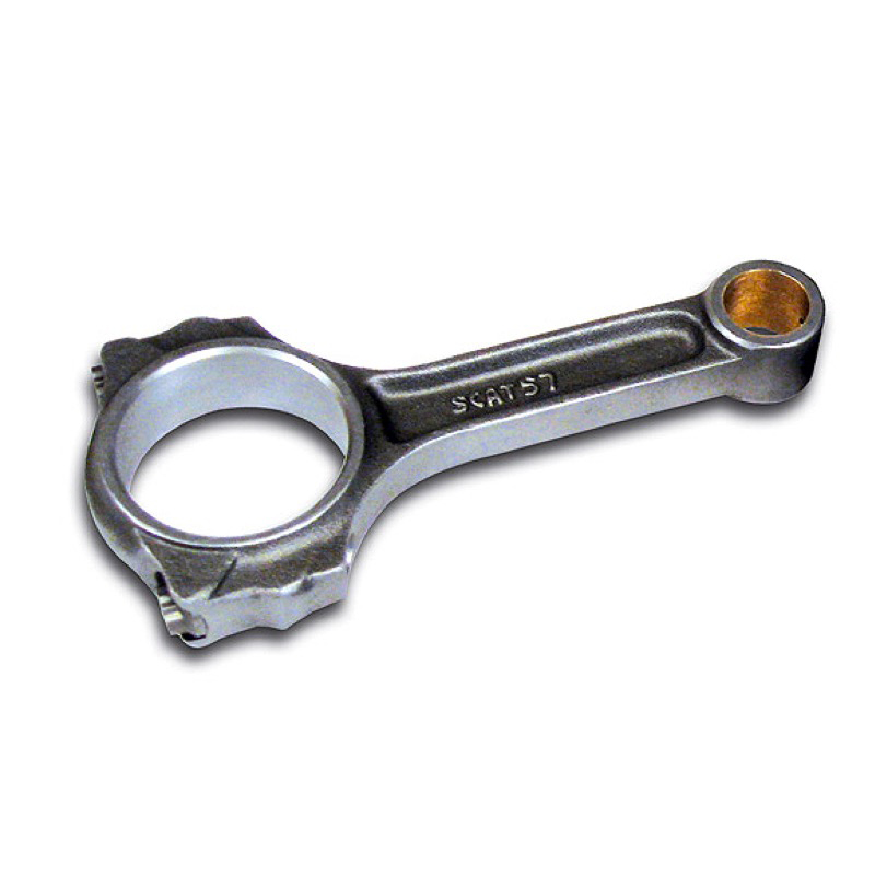 Scat Cranks Connecting Rod Set 26000716; Pro Series I-Beam 6.000 in. Bushed for Chevy 262 to 400 